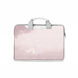 Sacoche Ordinateur Mac - Nuages Roses