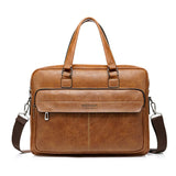 Sacoche Ordinateur en Cuir Homme