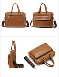 Sacoche Ordinateur en Cuir Homme