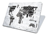 Coque pour MacBook Air 13 - Carte du Monde