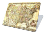 Coque MacBook pro 13 - Carte du Monde
