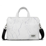 Sacoche Ordinateur - Marbre Blanc Design