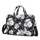 Sacoche Ordinateur - Roses Blanches
