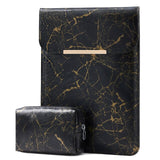 Etui MacBook Air 13 Cuir - Marbre